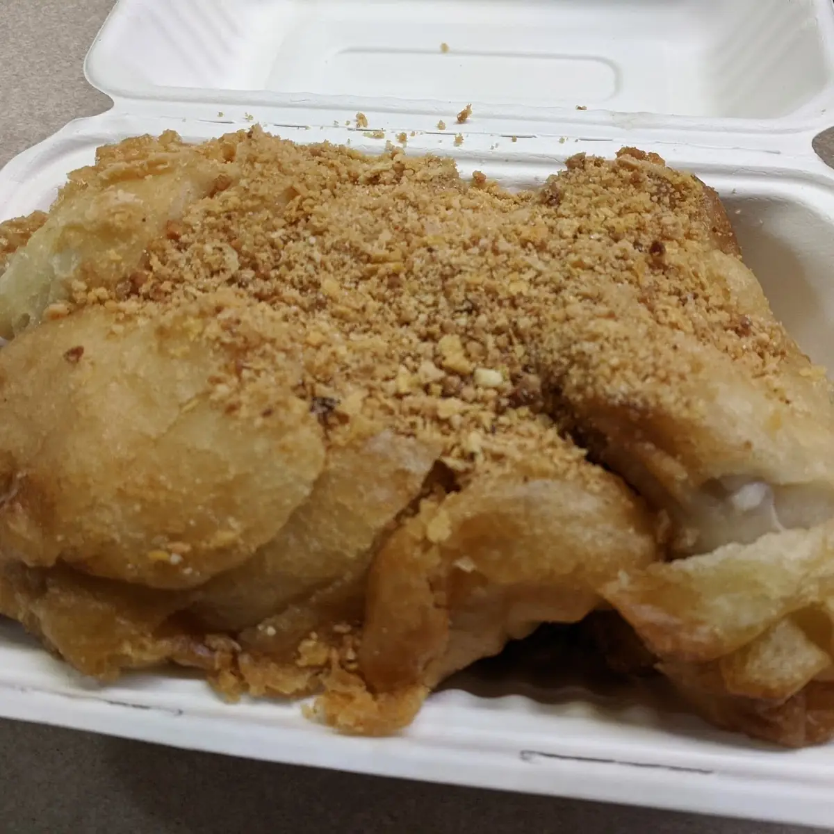 breaded almond chicken 杏仁酥雞